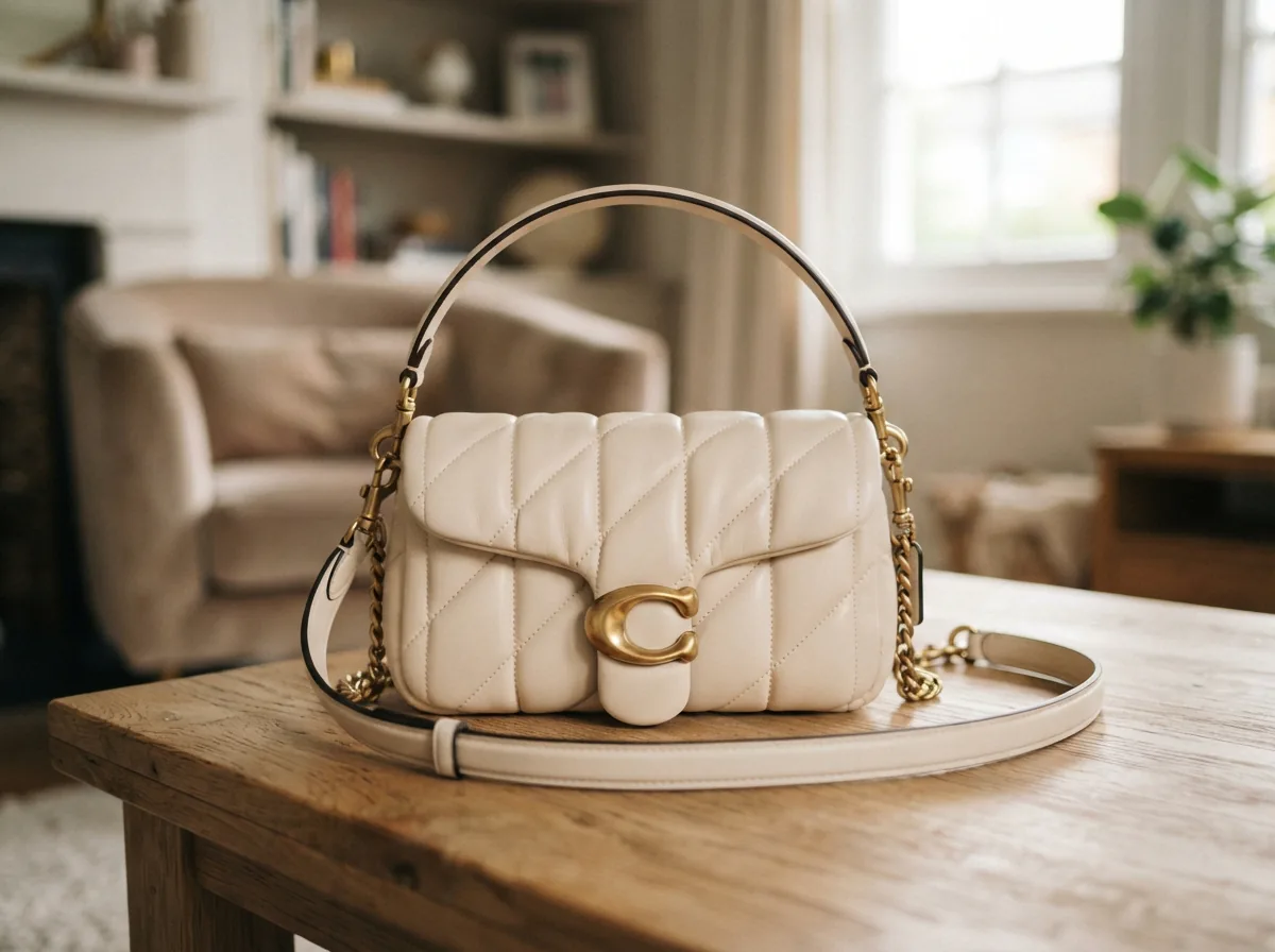 Coach Tabby Shoulder Bag 20 with pillow quilting