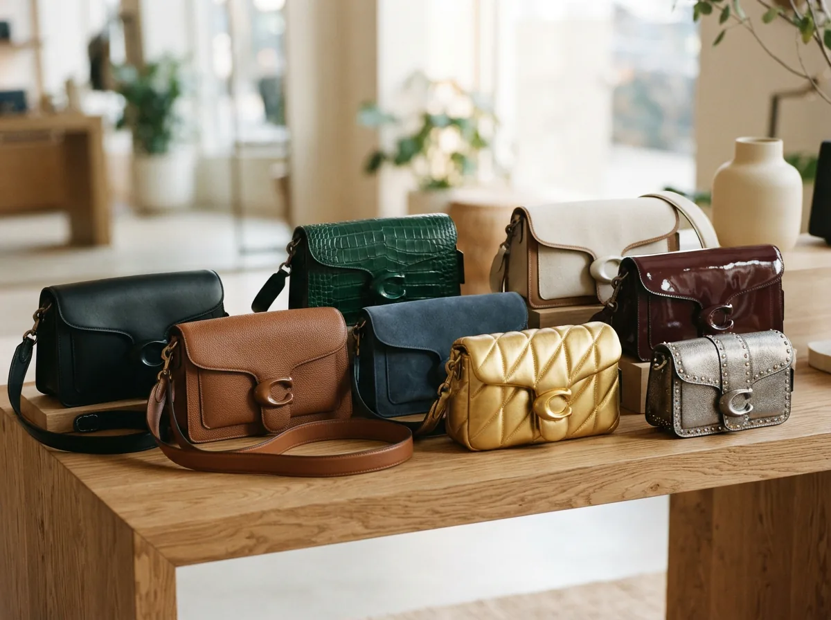 Overview of different Tabby Shoulder Bag 26 subtypes displayed together in a curated arrangement.