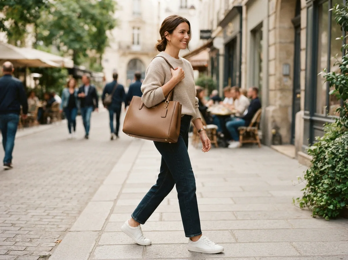 Coach Women's Maggie Small Tote Bag in a lifestyle setting.
